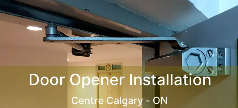  Door Opener Installation Centre Calgary - ON