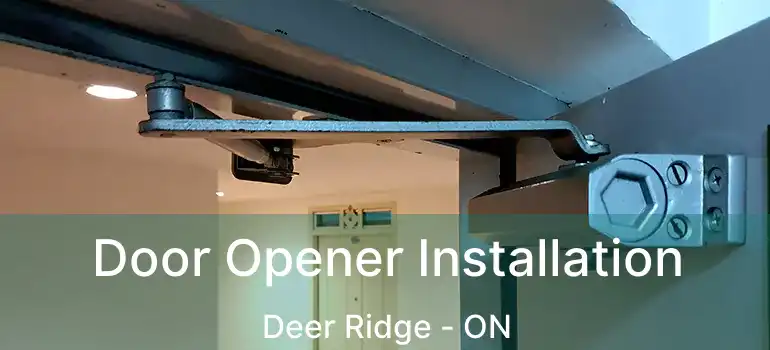  Door Opener Installation Deer Ridge - ON