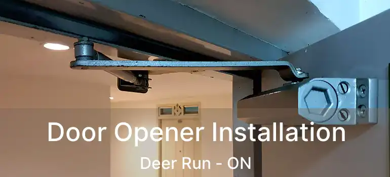  Door Opener Installation Deer Run - ON