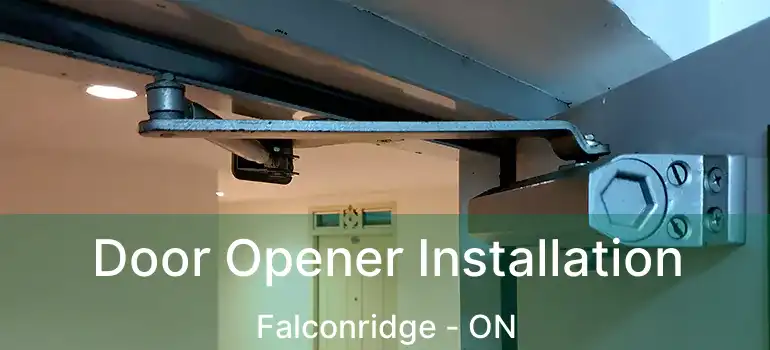  Door Opener Installation Falconridge - ON
