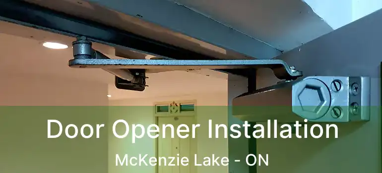  Door Opener Installation McKenzie Lake - ON