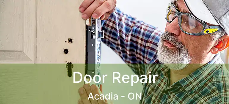  Door Repair Acadia - ON