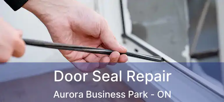  Door Seal Repair Aurora Business Park - ON