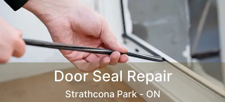  Door Seal Repair Strathcona Park - ON