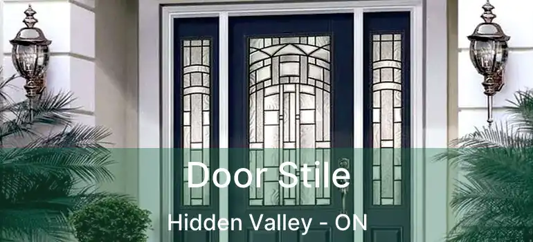  Door Stile Hidden Valley - ON