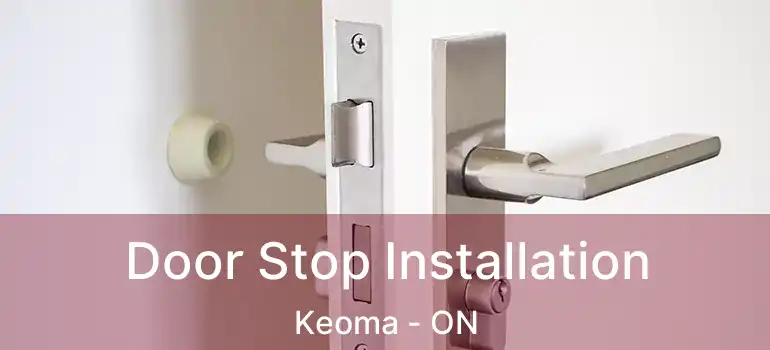  Door Stop Installation Keoma - ON