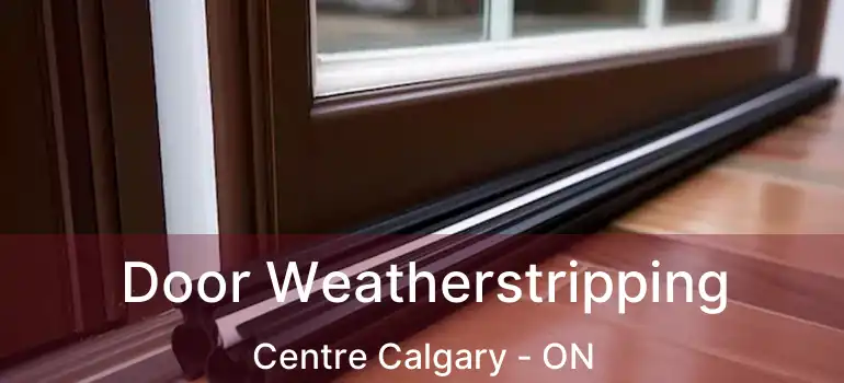  Door Weatherstripping Centre Calgary - ON