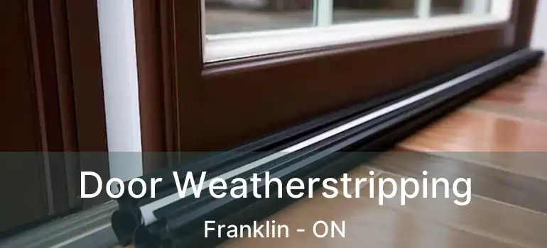  Door Weatherstripping Franklin - ON