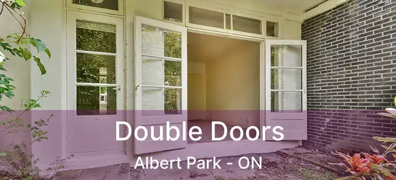  Double Doors Albert Park - ON