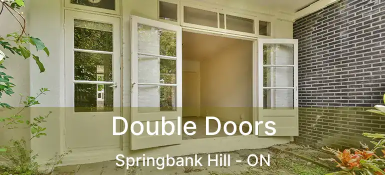  Double Doors Springbank Hill - ON