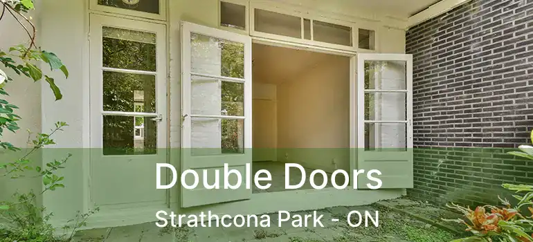  Double Doors Strathcona Park - ON