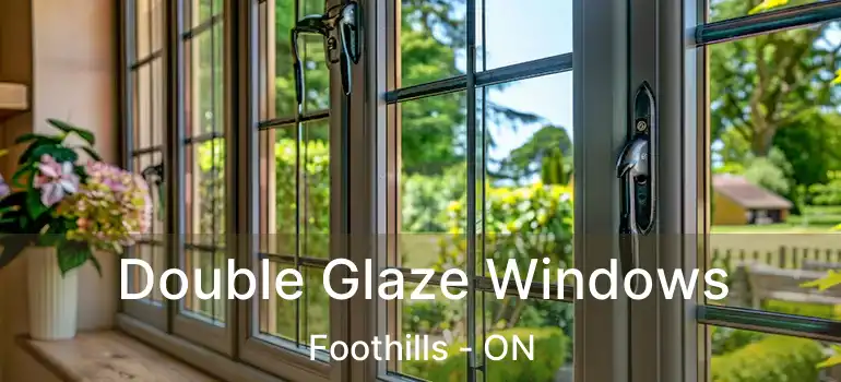  Double Glaze Windows Foothills - ON