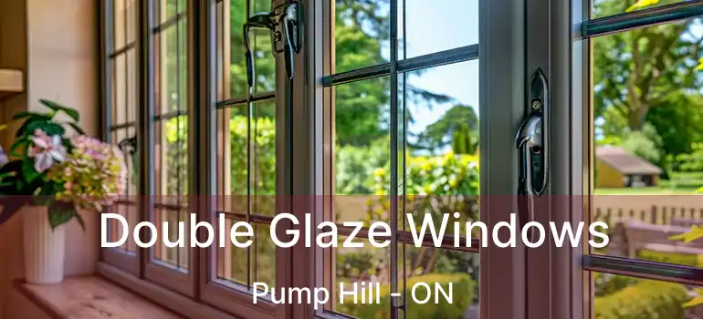  Double Glaze Windows Pump Hill - ON