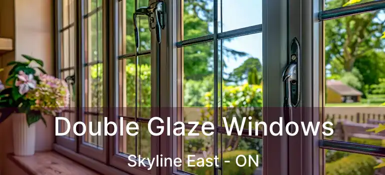  Double Glaze Windows Skyline East - ON