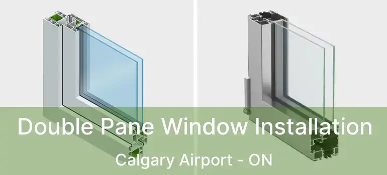  Double Pane Window Installation Calgary Airport - ON
