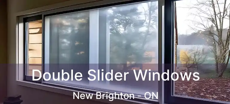  Double Slider Windows New Brighton - ON