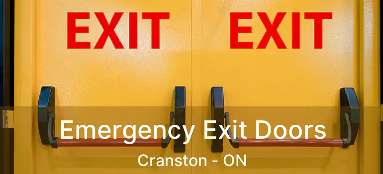  Emergency Exit Doors Cranston - ON