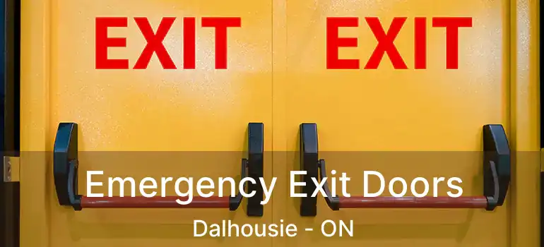  Emergency Exit Doors Dalhousie - ON