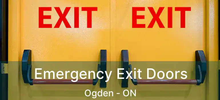  Emergency Exit Doors Ogden - ON
