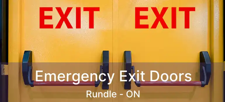  Emergency Exit Doors Rundle - ON