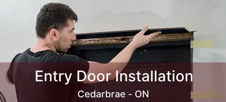  Entry Door Installation Cedarbrae - ON