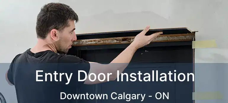  Entry Door Installation Downtown Calgary - ON