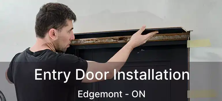  Entry Door Installation Edgemont - ON
