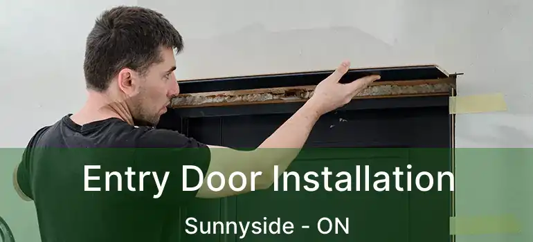  Entry Door Installation Sunnyside - ON