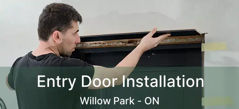  Entry Door Installation Willow Park - ON