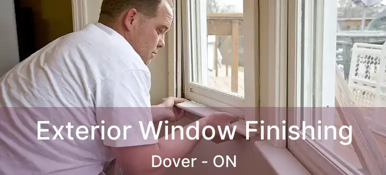  Exterior Window Finishing Dover - ON
