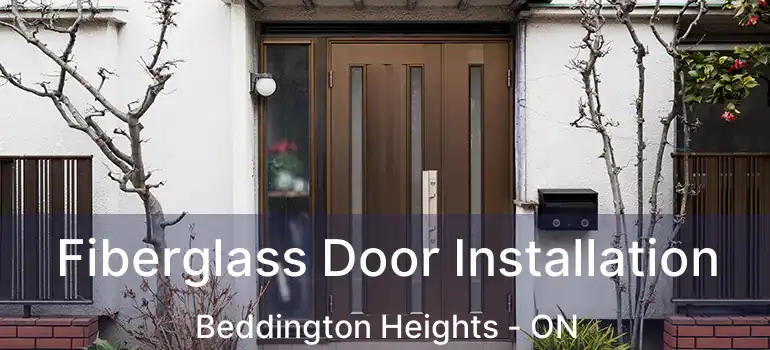  Fiberglass Door Installation Beddington Heights - ON