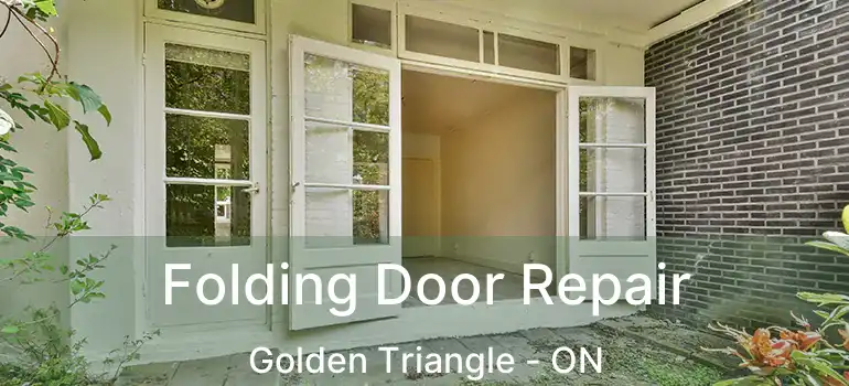  Folding Door Repair Golden Triangle - ON