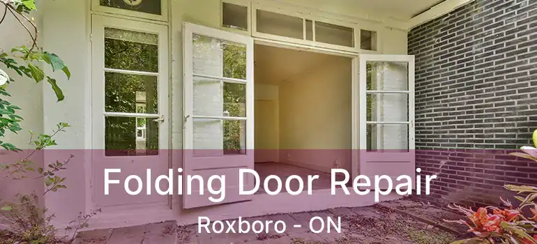  Folding Door Repair Roxboro - ON