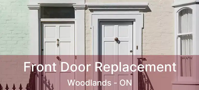  Front Door Replacement Woodlands - ON