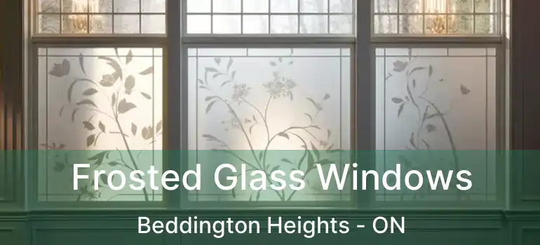  Frosted Glass Windows Beddington Heights - ON