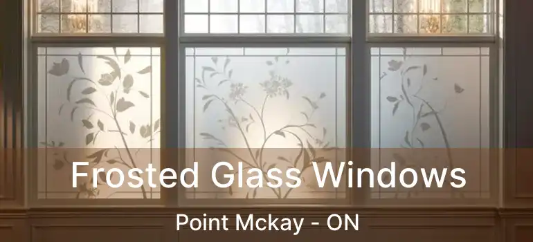  Frosted Glass Windows Point Mckay - ON