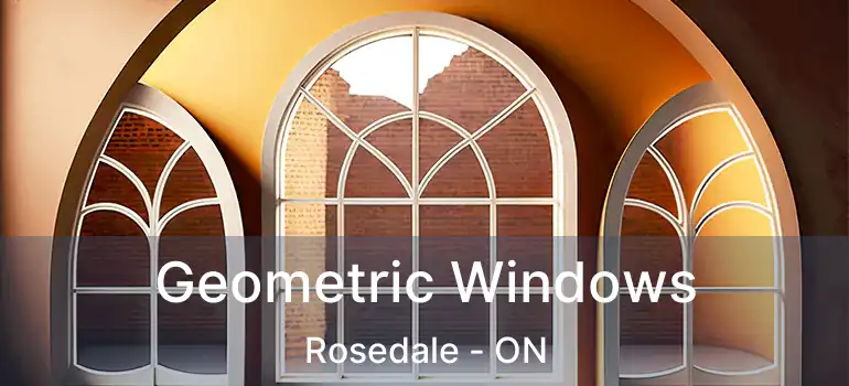  Geometric Windows Rosedale - ON