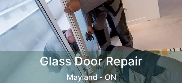  Glass Door Repair Mayland - ON