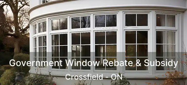  Government Window Rebate & Subsidy Crossfield - ON