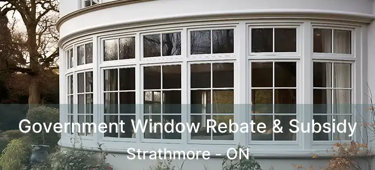  Government Window Rebate & Subsidy Strathmore - ON