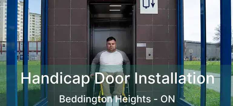  Handicap Door Installation Beddington Heights - ON