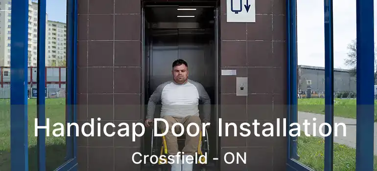  Handicap Door Installation Crossfield - ON