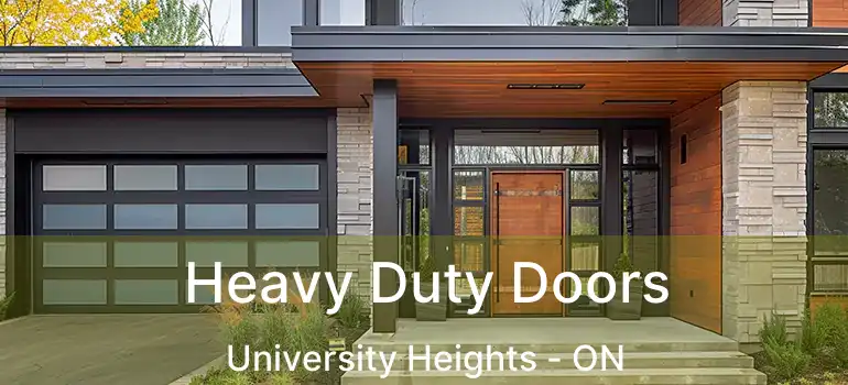  Heavy Duty Doors University Heights - ON