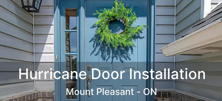  Hurricane Door Installation Mount Pleasant - ON