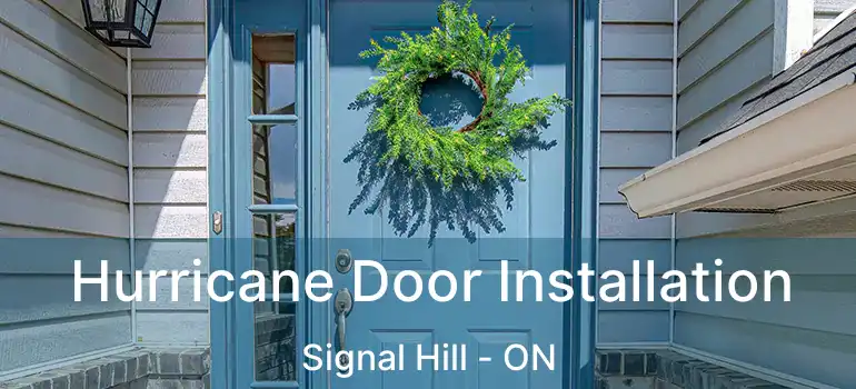  Hurricane Door Installation Signal Hill - ON