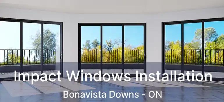  Impact Windows Installation Bonavista Downs - ON