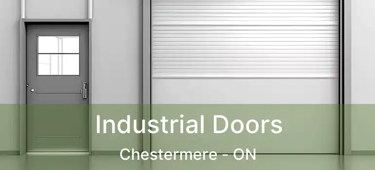  Industrial Doors Chestermere - ON