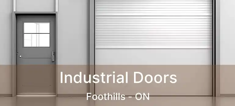  Industrial Doors Foothills - ON