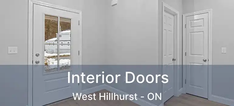  Interior Doors West Hillhurst - ON