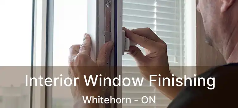  Interior Window Finishing Whitehorn - ON
